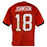 Tyler Johnson Signed Custom Red Football Jersey w/ 'SB LV Champs'