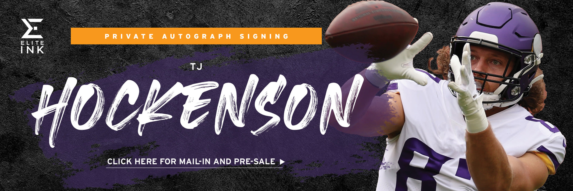 T.J. Hockenson Private Signing – Fan HQ