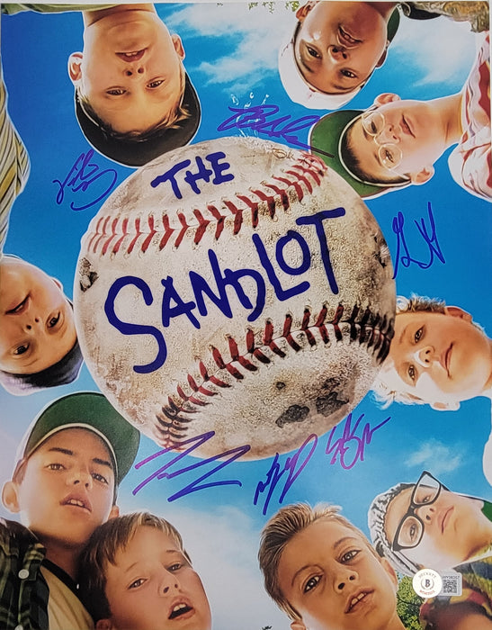 The Sandlot Cast Signed 11x14 Photo #6