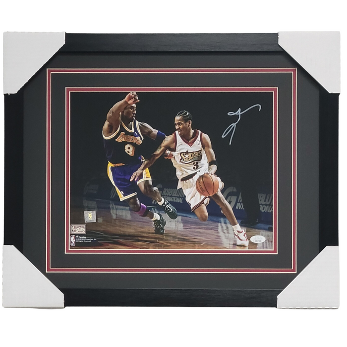 Allen Iverson Signed & Professionally Framed 11x14 Photo