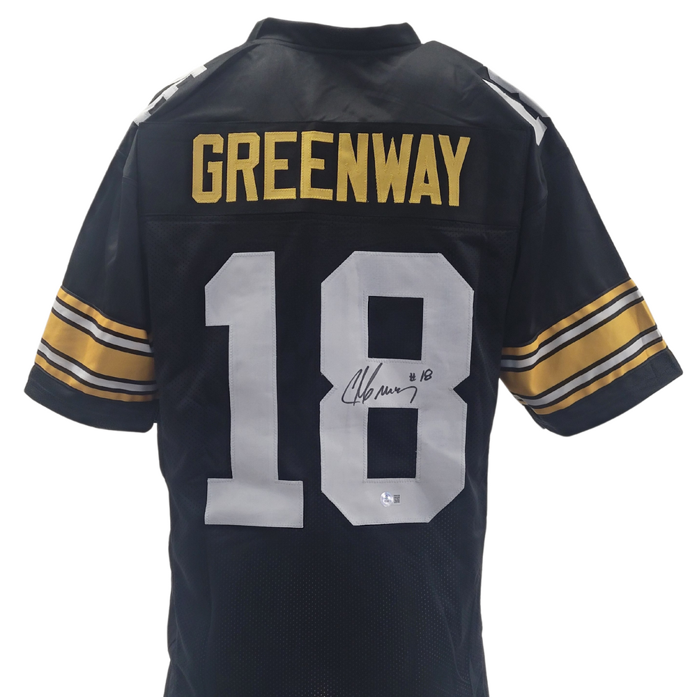 Chad Greenway Signed Custom Black College Football Jersey