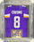 Kirk Cousins Signed & Professionally Framed Custom Purple Football Jersey