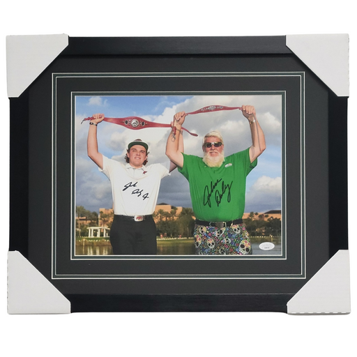 John Daly & John Daly II Signed & Professionally Framed 11x14