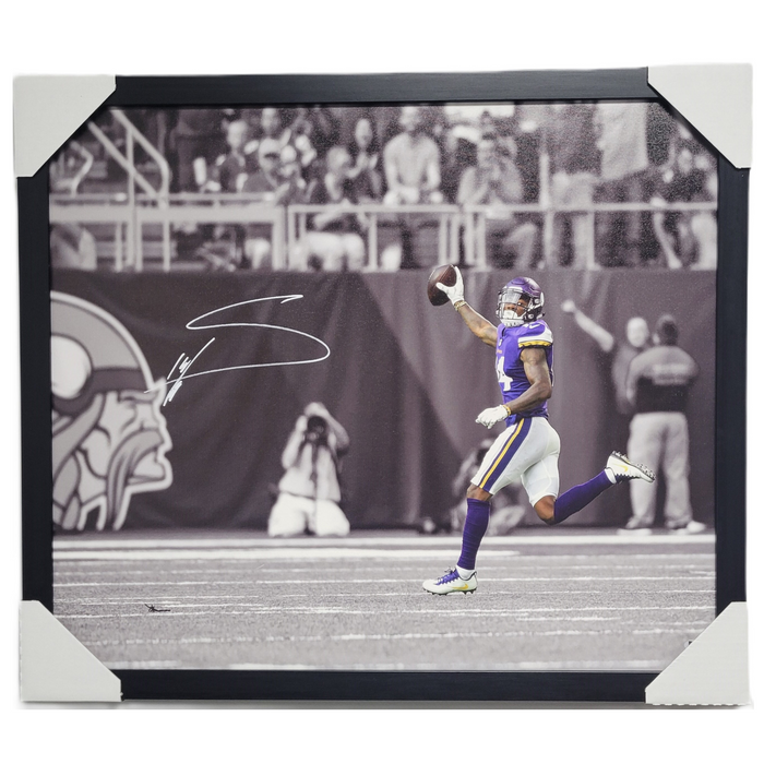 Stefon Diggs Spotlight Signed Canvas