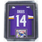 Stefon Diggs Signed & Professionally Framed Custom Purple Football Jersey