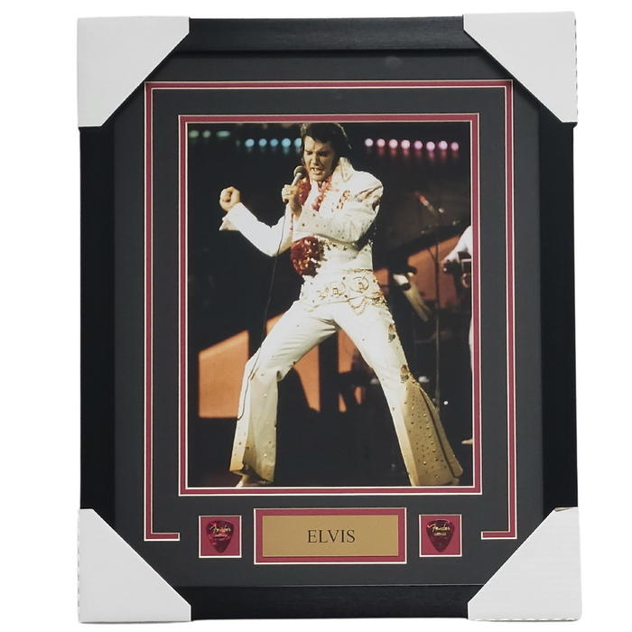Elvis Presley Framed 11x14 Music Display