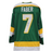 Brock Faber Signed Custom Green Retro Hockey Jersey