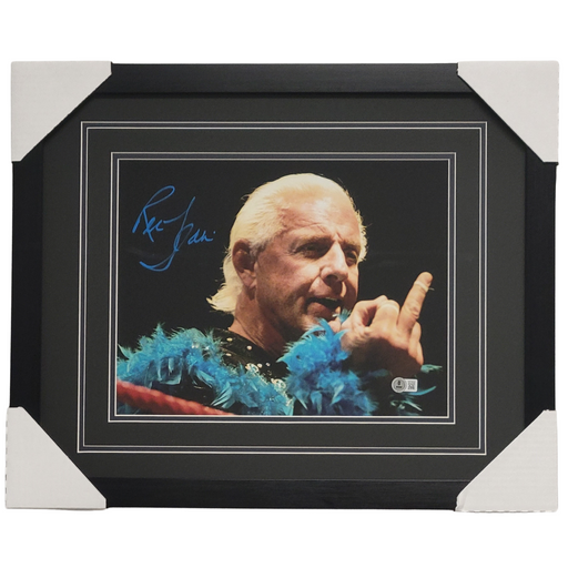 Ric Flair Signed & Professionally Framed 11x14