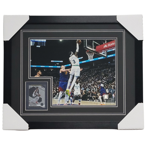 Jaden McDaniels Professionally Framed 11x14 Rookie Card Display #1