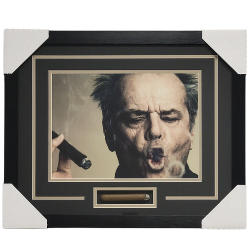 Jack Nicholson 'Smoke Ring' Professionally Framed 11x14