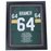Jerry Kramer Signed & Professionally Framed Custom Green Football Jersey