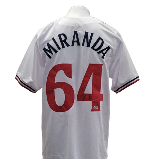 Jose Miranda Signed Custom White Baseball Jersey