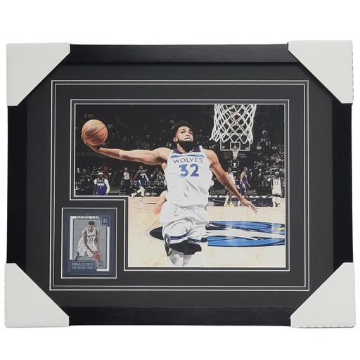 Karl-Anthony Towns Professionally Framed 11x14 Rookie Card Display