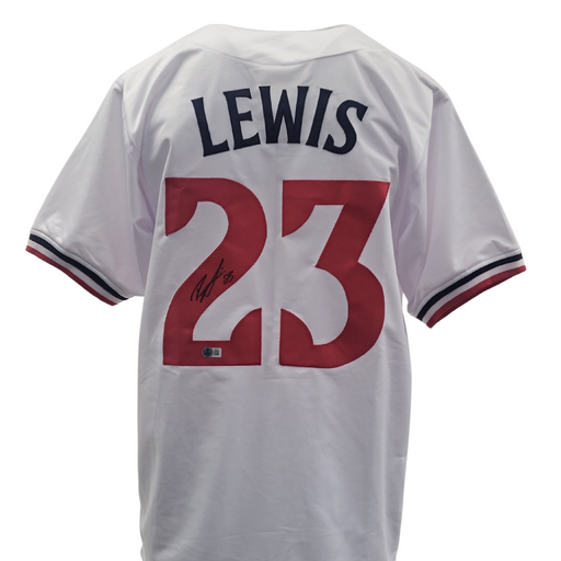Royce Lewis Signed Custom White Baseball Jersey