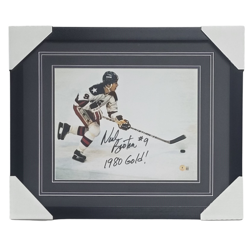 Jared Spurgeon Green Jersey Signed & Professionally Framed 11x14