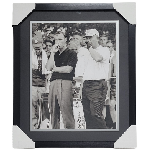 Jack Nicklaus & Arnold Palmer Professionally Framed 16x20 Display