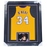 Shaquille O'Neal Signed & Professionally Framed Custom Yellow Basketball Jersey