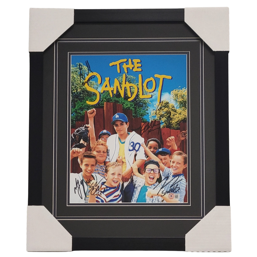 The Sandlot Cast Signed & Professionally Framed 11x14 Photo #3