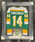 Joel Eriksson Ek Signed & Professionally Framed Custom Green Retro Hockey Jersey