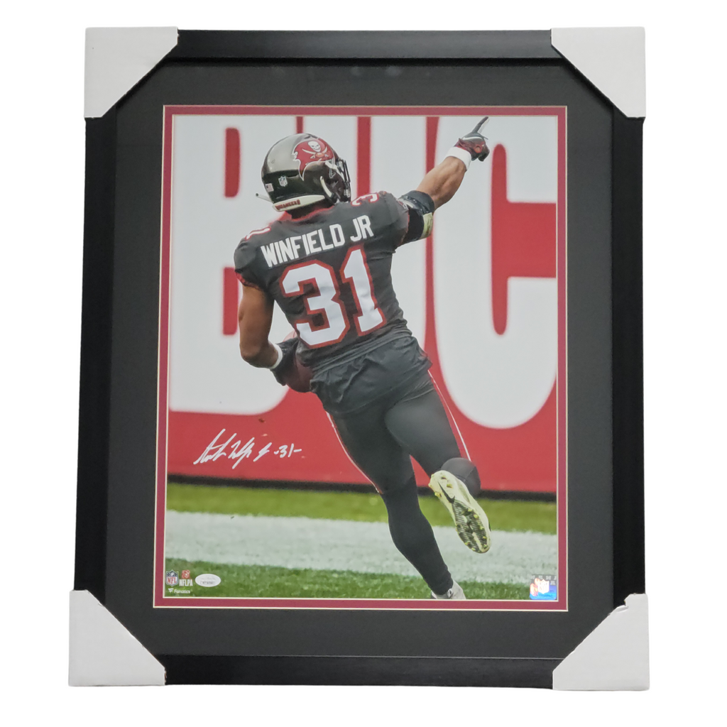 Antoine Winfield Jr Peace Signed & Professionally Framed 11x14 Photo —  Elite Ink