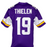 Adam Thielen Signed Custom Purple Football Jersey