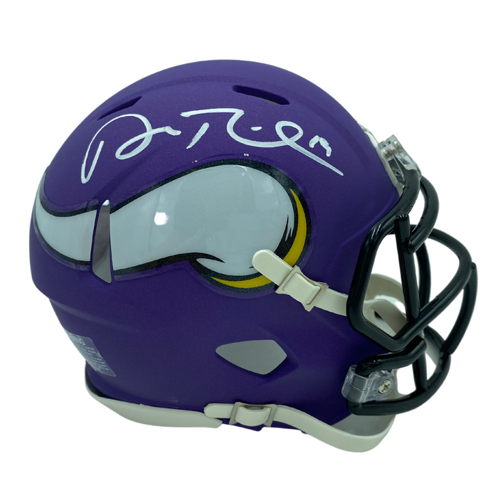Adam Thielen Signed Minnesota Vikings Speed Mini Helmet