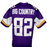 Kyle Rudolph Signed Custom Big Country Purple Football Jersey