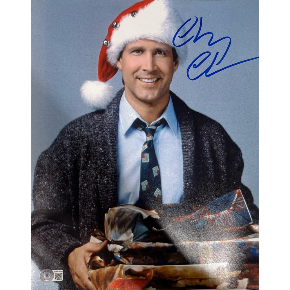 Chevy Chase Signed Christmas Vacation 11x14 Photo