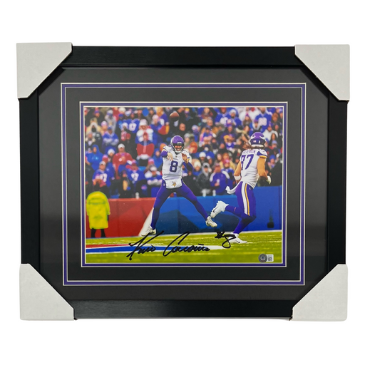 Kirk Cousins Signed & Professionally Framed 11x14 Photo