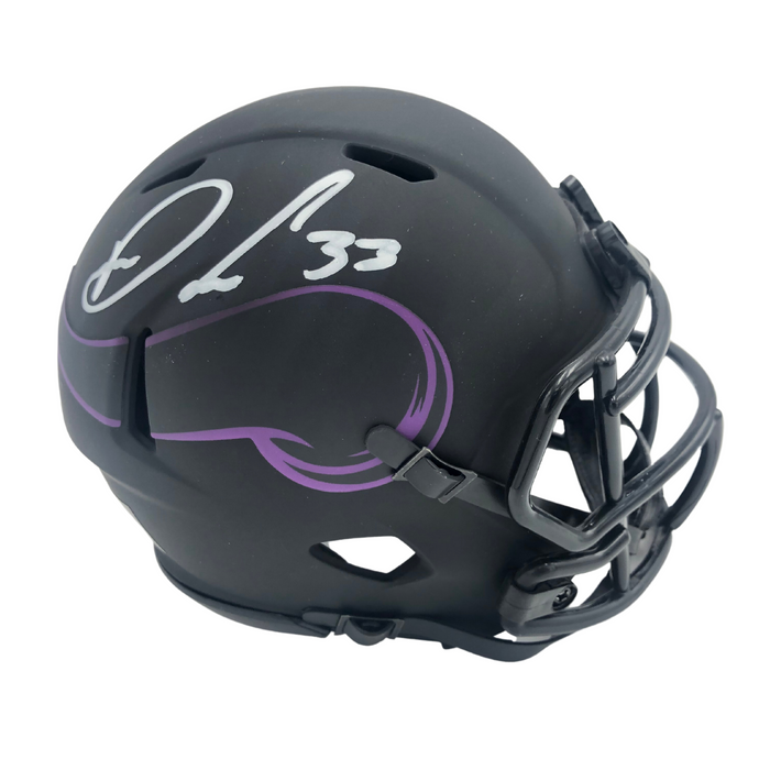 Dalvin Cook Signed Minnesota Vikings Eclipse Mini Helmet