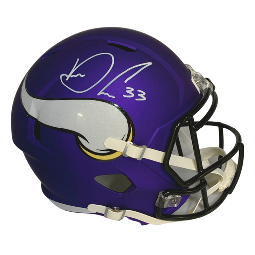 Dalvin Cook Signed Minnesota Vikings FS Speed Replica Helmet