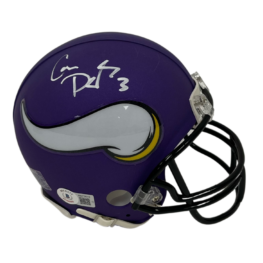 Cameron Dantzler Signed Vikings Replica Mini Helmet