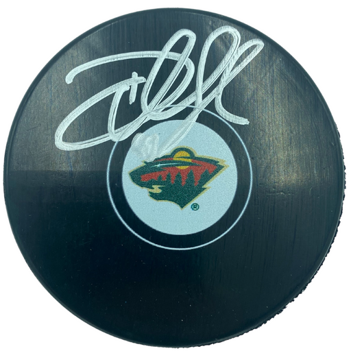 Mike Eruzione Autographed USA Hockey Logo Puck