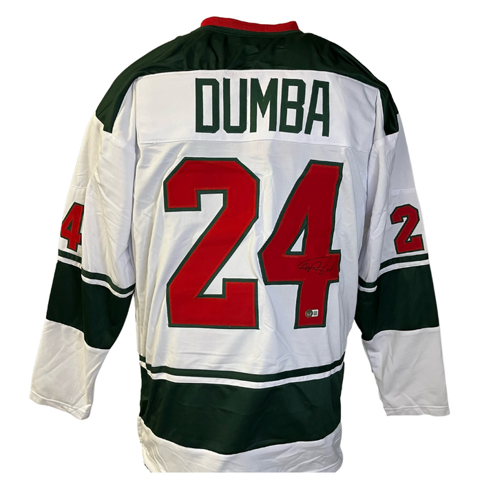 Matt Dumba Signed Custom White Hockey Jersey