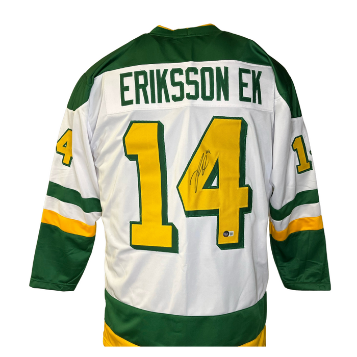 Joel Eriksson Ek Signed Custom Retro Hockey Jersey