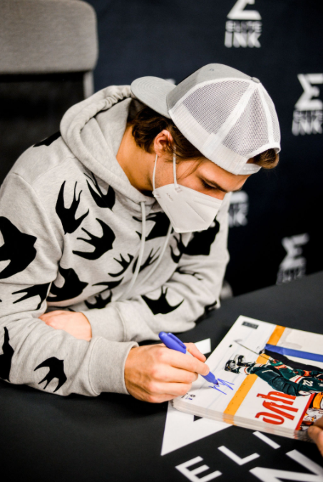 Ryan Suter Signed Custom College Hockey Jersey — Elite Ink