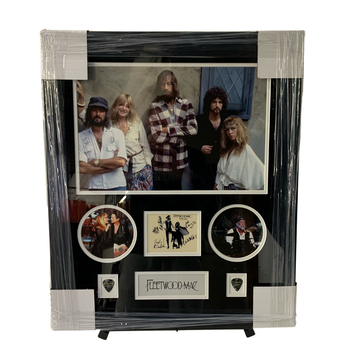 Fleetwood Mac Framed Replica Signature Display