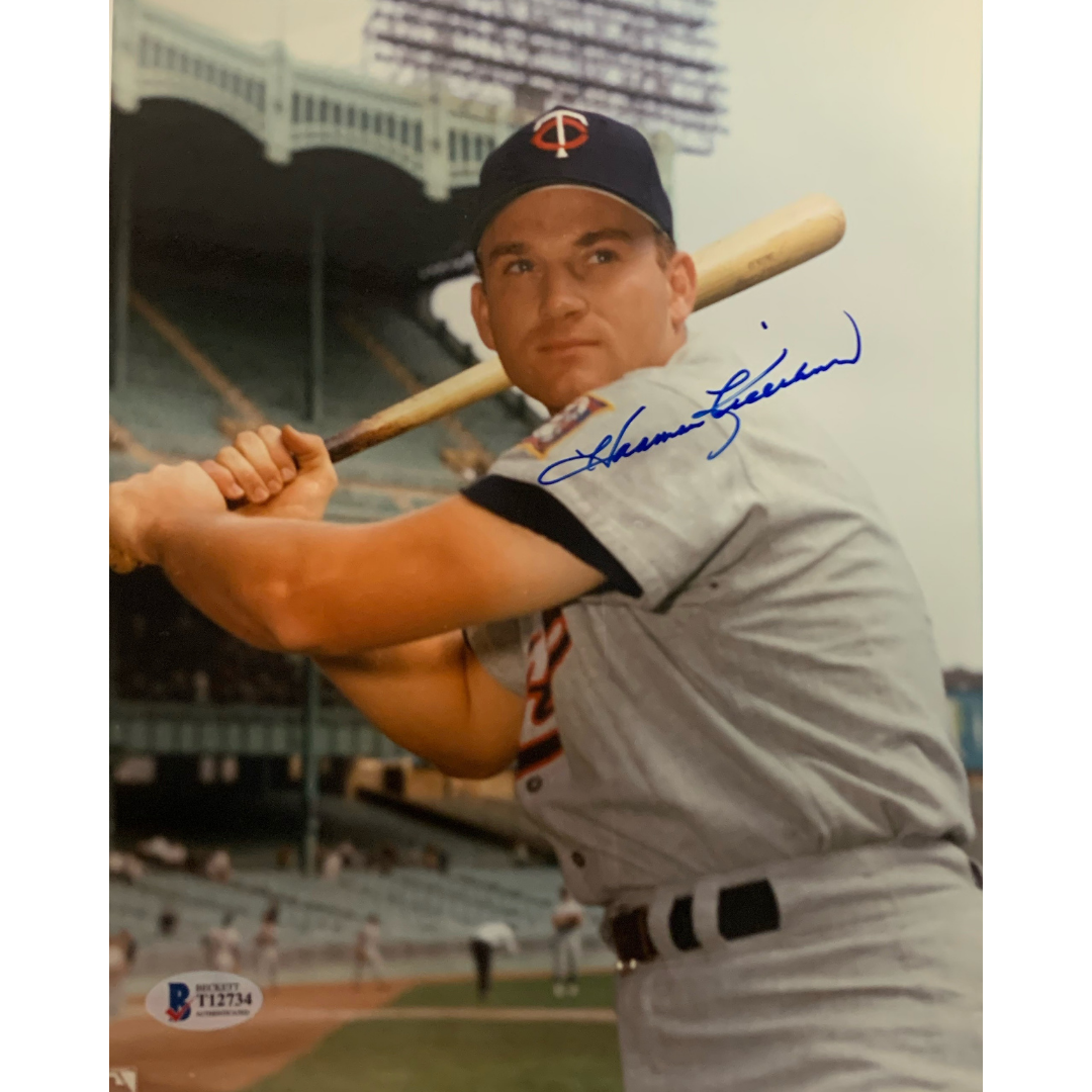 Certified Authentic Harmon Killebrew Autograph