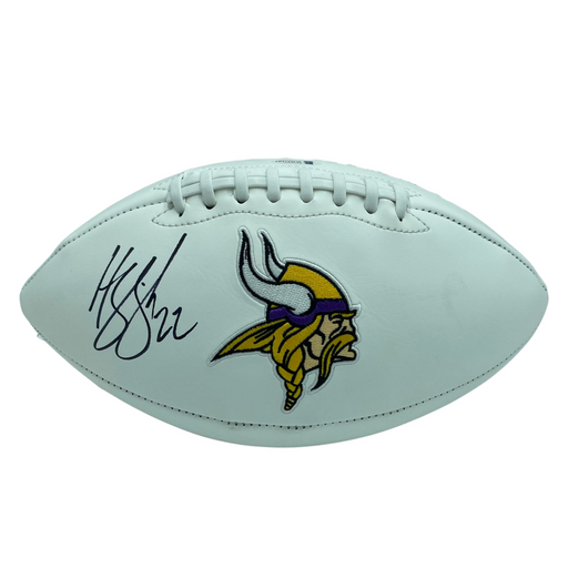 Harrison Smith Signed Minnesota Vikings White Logo Football