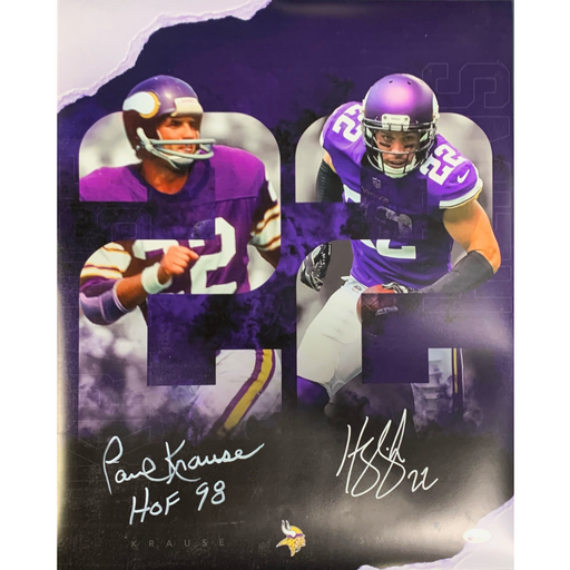 Harrison Smith Autographed Purple Pro-Style Jersey – Fan HQ