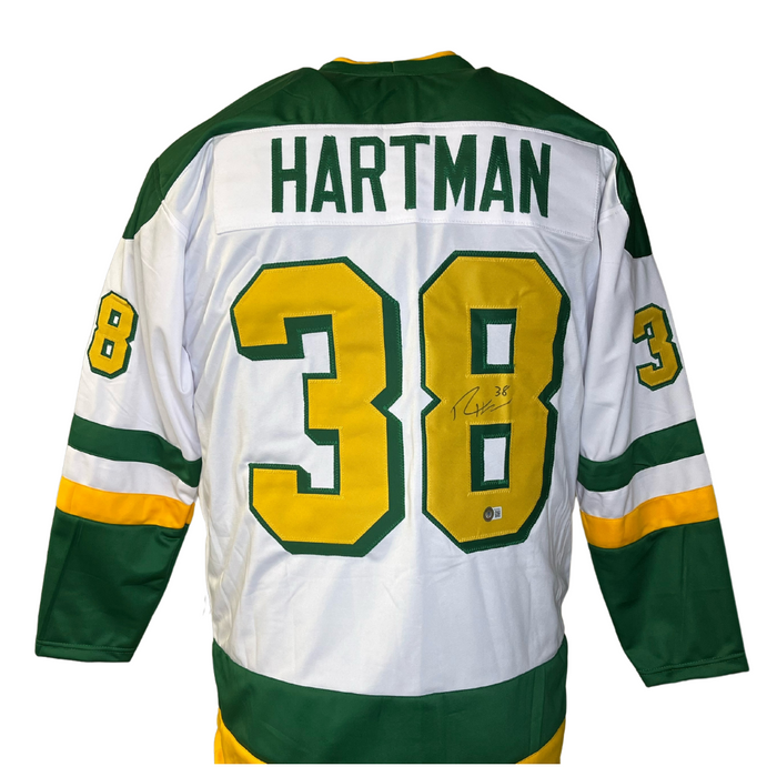 Ryan Hartman Signed Custom Retro Hockey Jersey