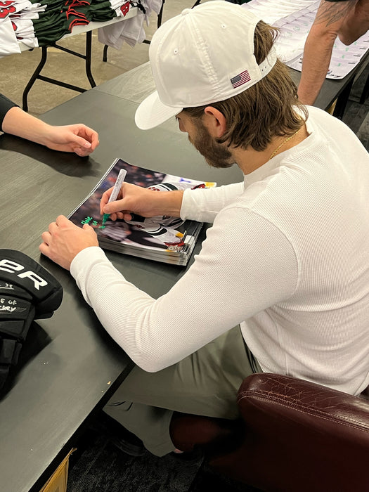 Ryan Hartman Signed 11x14 Photo w/ 'State of Hockey'