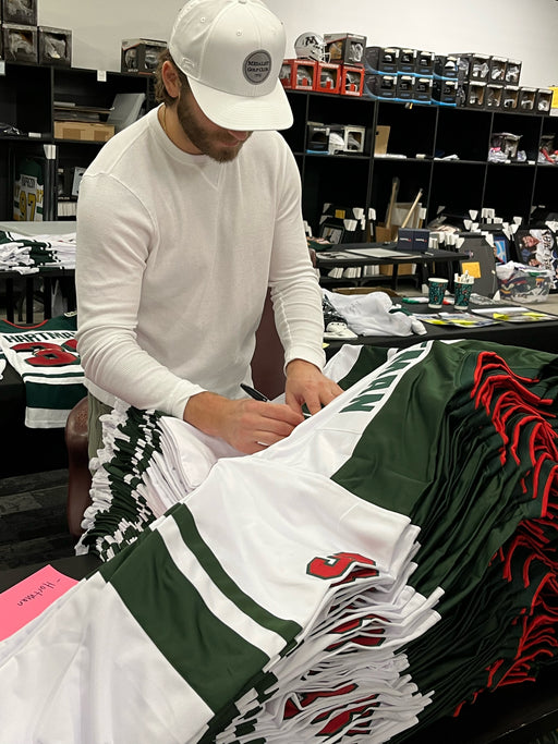 Jake Middleton Signed Custom Green Retro Hockey Jersey — Elite Ink