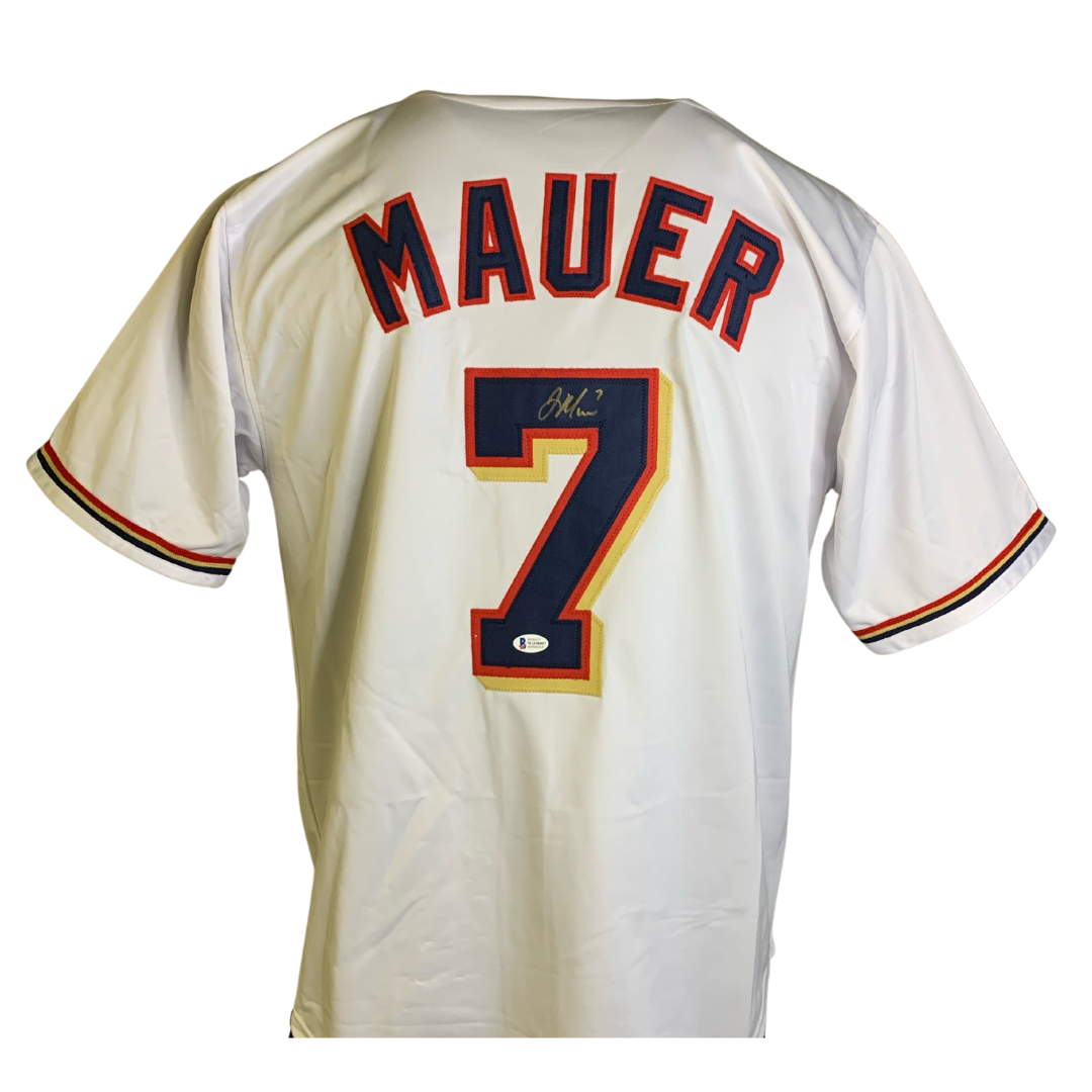 Joe Mauer Game Worn Jersey Card