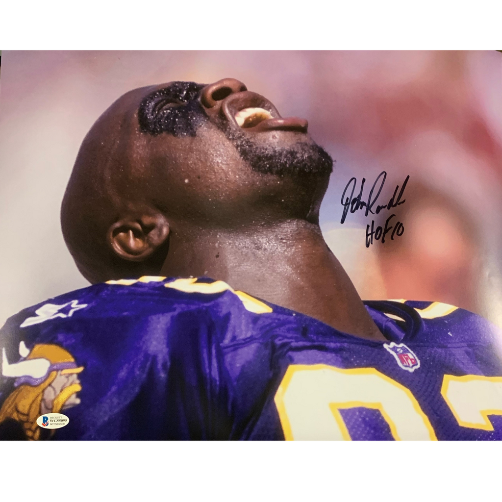 JOHN RANDLE MINNESOTA VIKINGS 8X10 SPORT PHOTO (K)