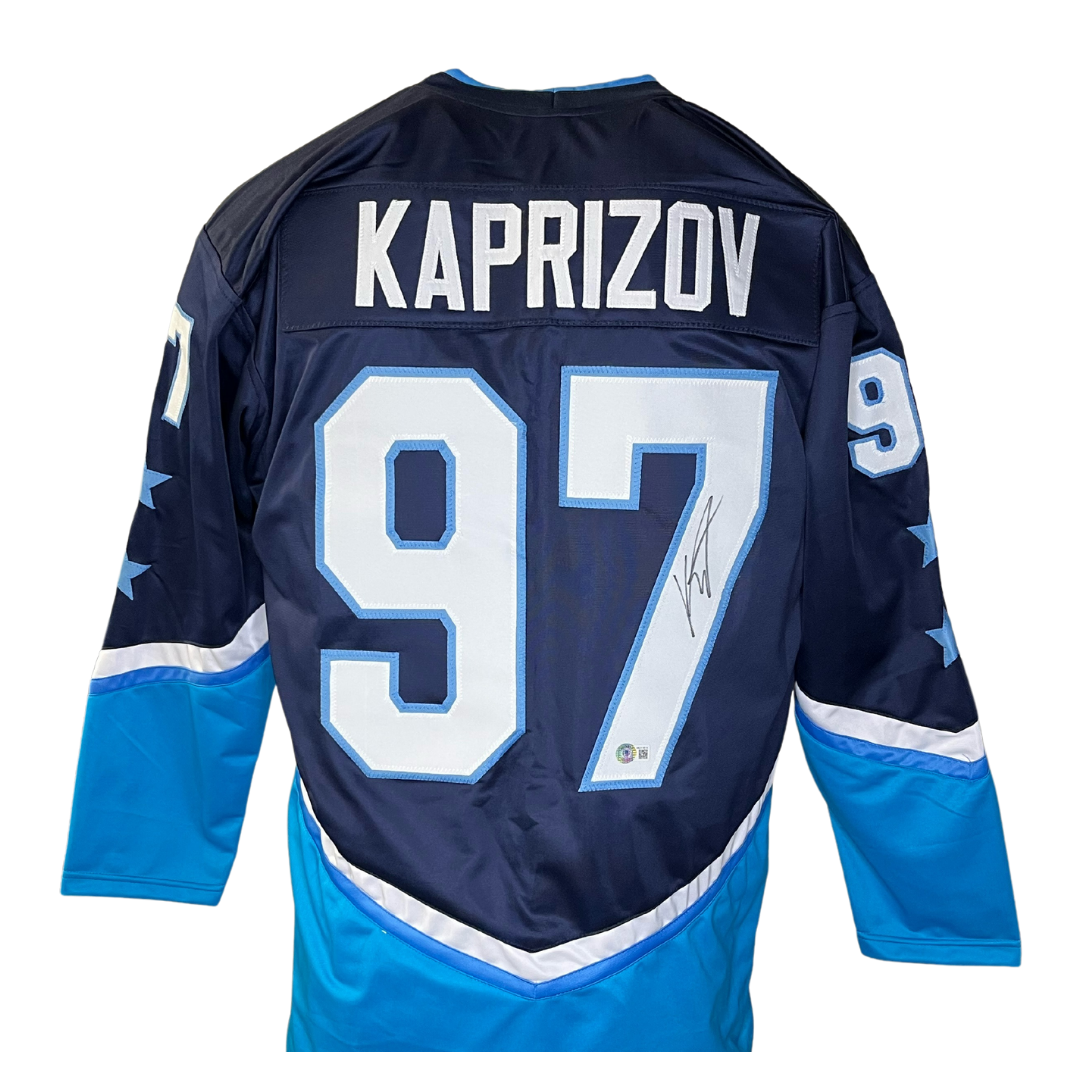 Kirill Kaprizov Signed 2022 NHL All-Star Game Adidas Jersey