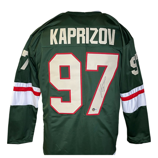 Kirill Kaprizov Signed Wild Reverse NHL Retro Jersey 16x20 Photo