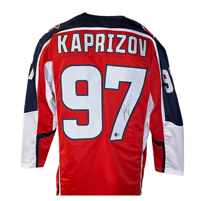 Kirill Kaprizov Signed Custom Red Jersey