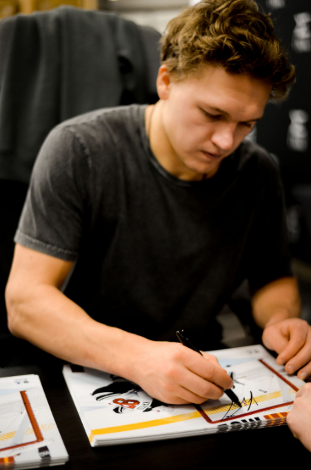 Kirill Kaprizov, #1, 1st NHL Goal Signed & Professionally Framed 11x14 Photo