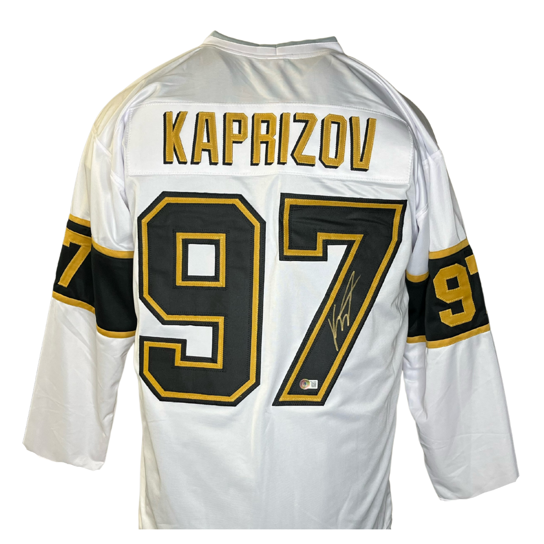 Kirill Kaprizov Signed Custom Green Hockey Jersey — Elite Ink